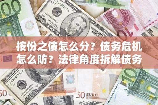北京按份之债怎么分？债务危机怎么防？法律角度拆解债务分配与风险自保指南