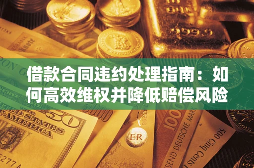 北京借款合同违约处理指南：如何高效维权并降低赔偿风险？