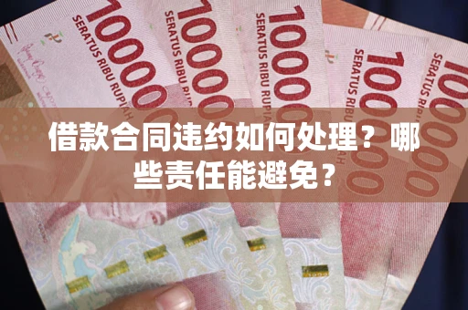 北京借款合同违约如何处理？哪些责任能避免？