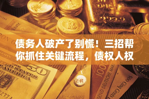 北京债务人破产了别慌！三招帮你抓住关键流程，债权人权益不再缩水